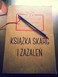 książka skarg i zażaleń